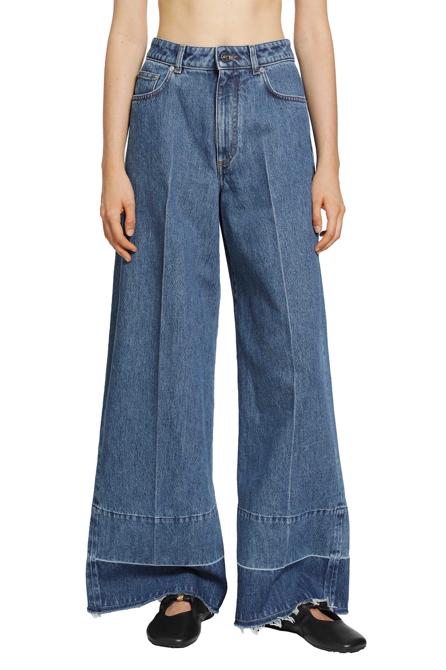 Givenchy Wide Leg Jeans, view 2