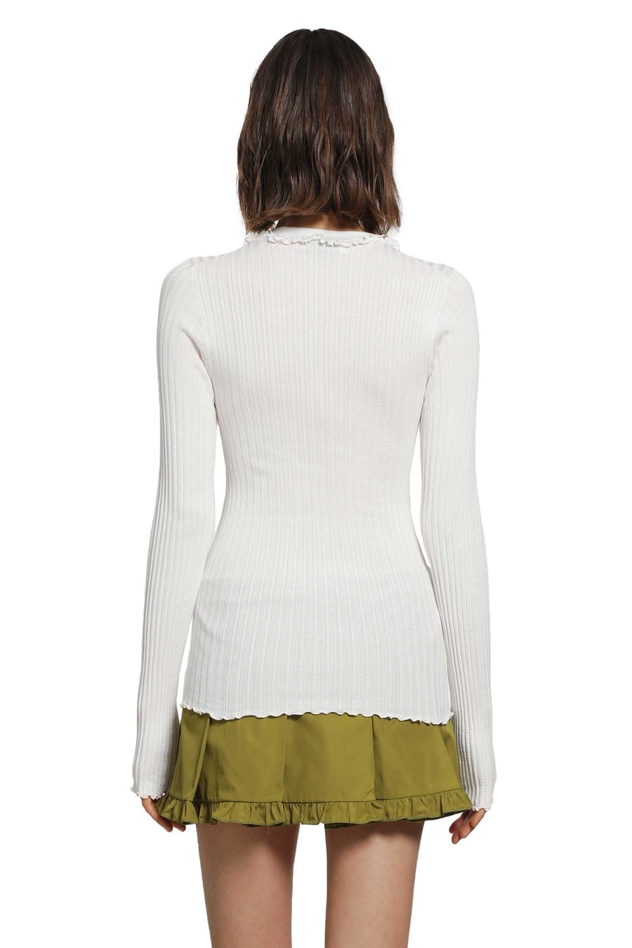 Miu Miu Silk Sweater, view 4
