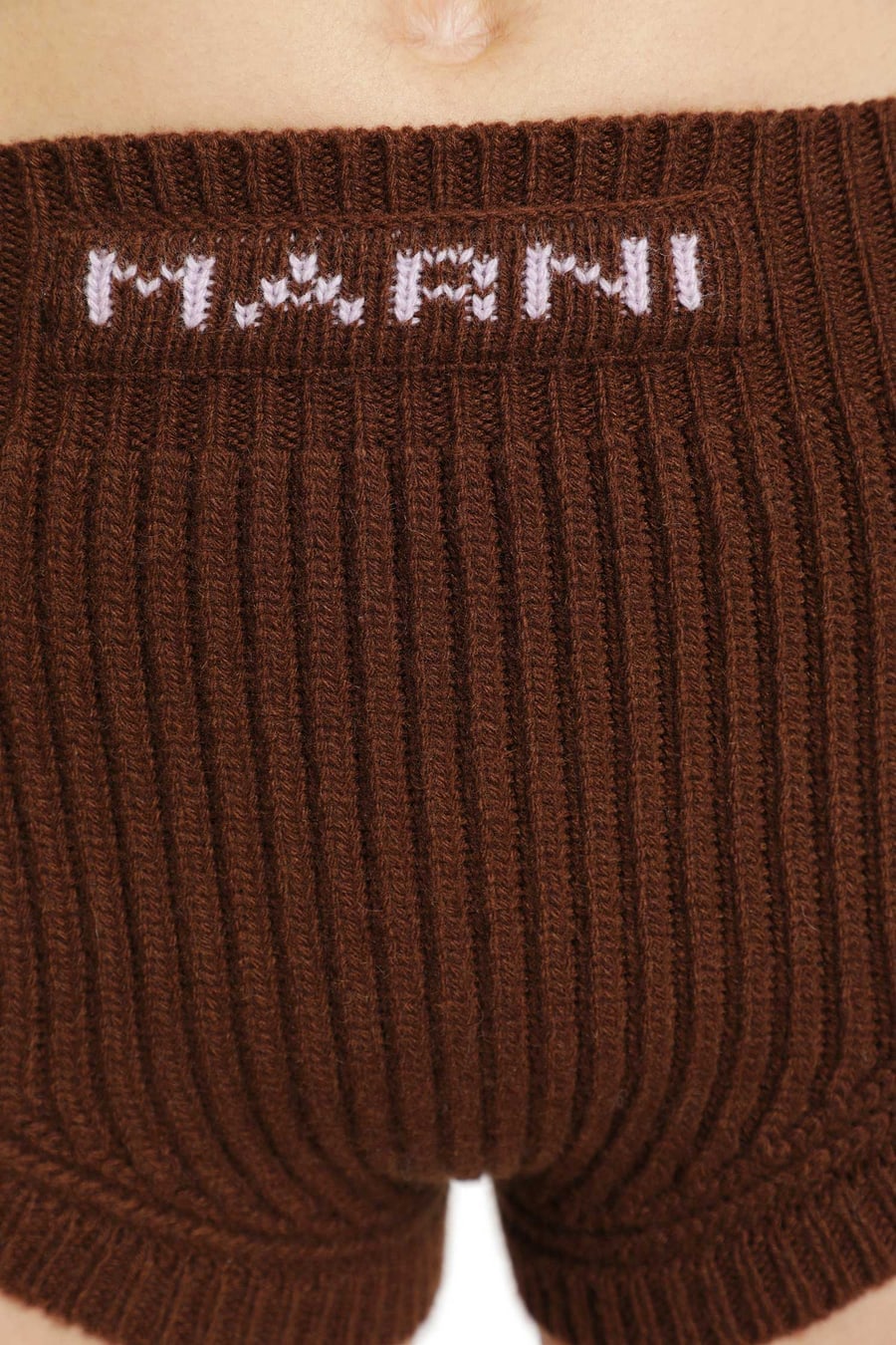 Marni Wool Cashmere Logo Briefs, view 5