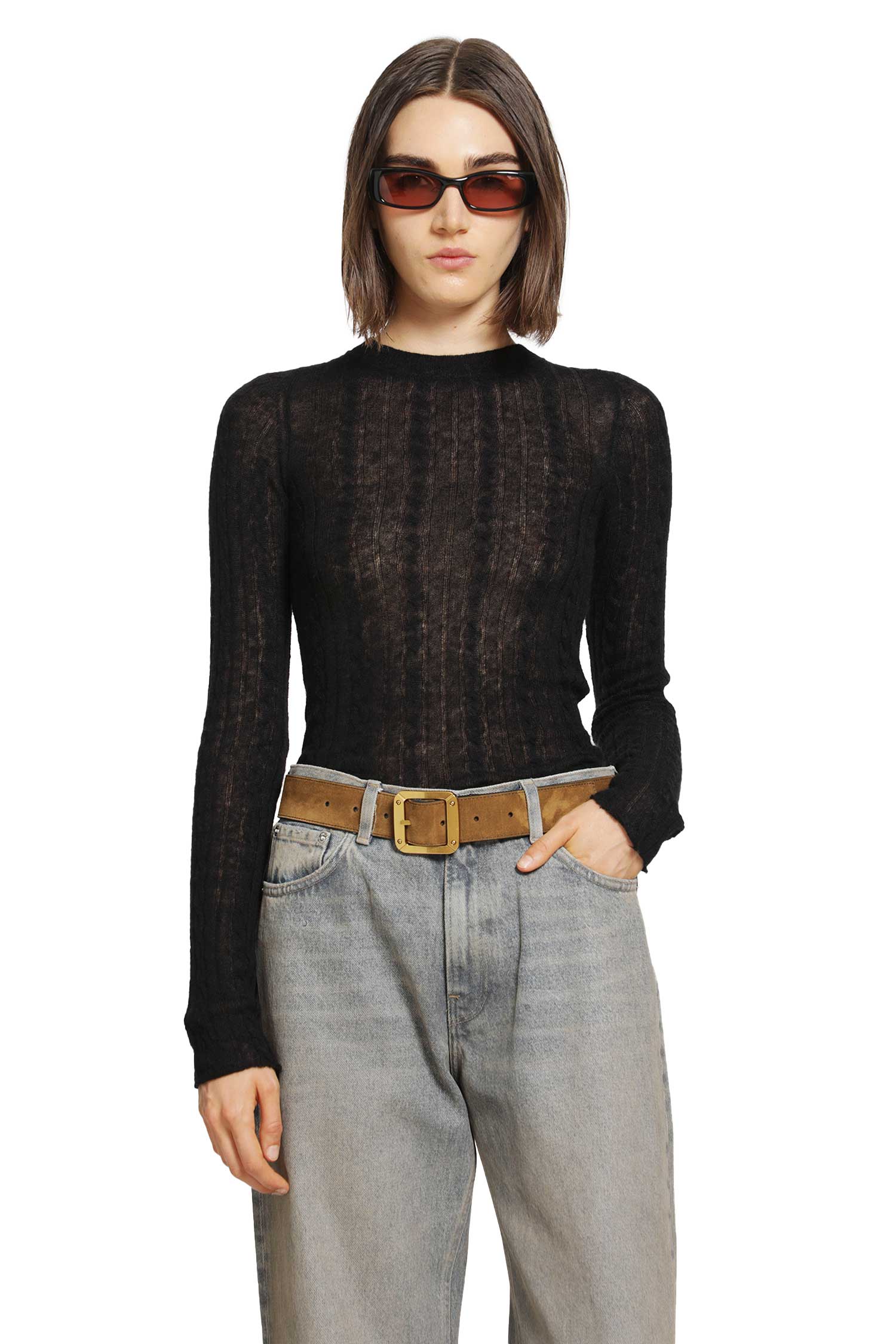 HAIKURE Sey Semi-Sheer Knitwear