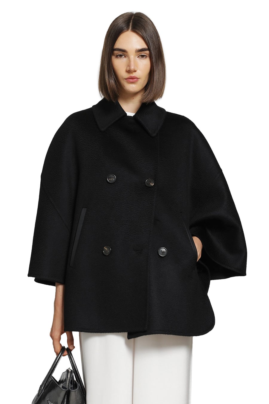 Max Mara Double-breasted Cape
