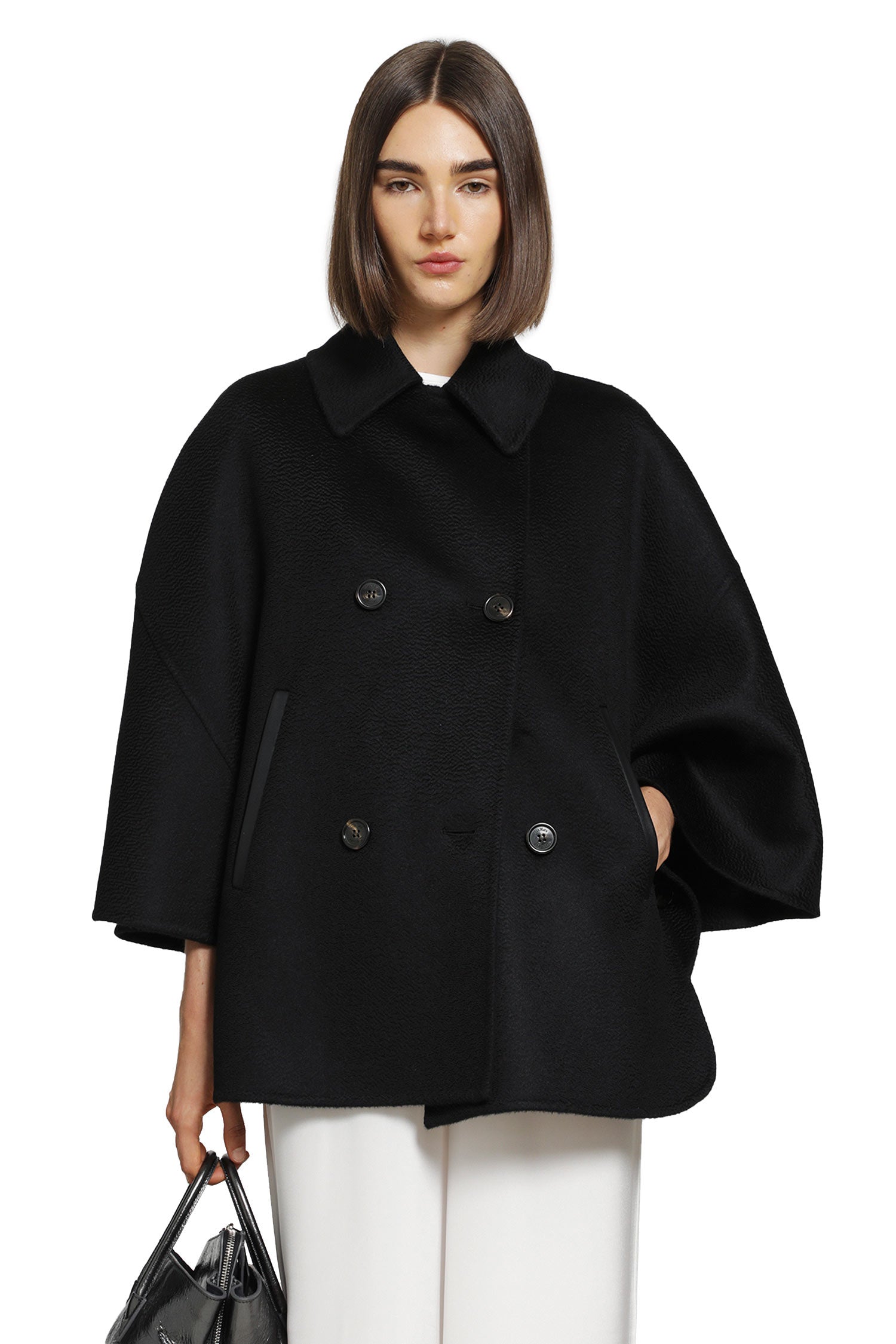 Max Mara Double-breasted Cape