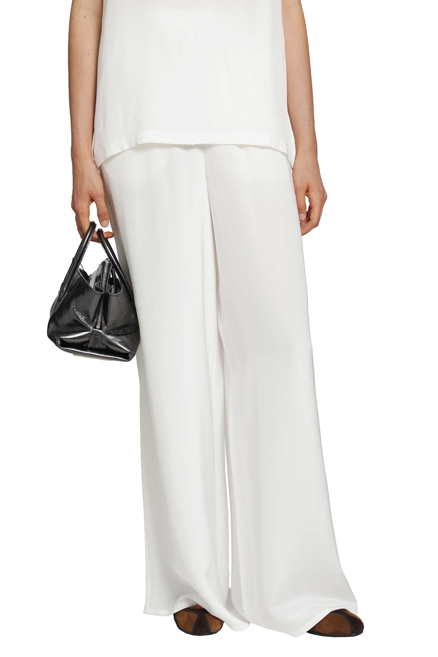 Max Mara Relax-fit Silk Trousers