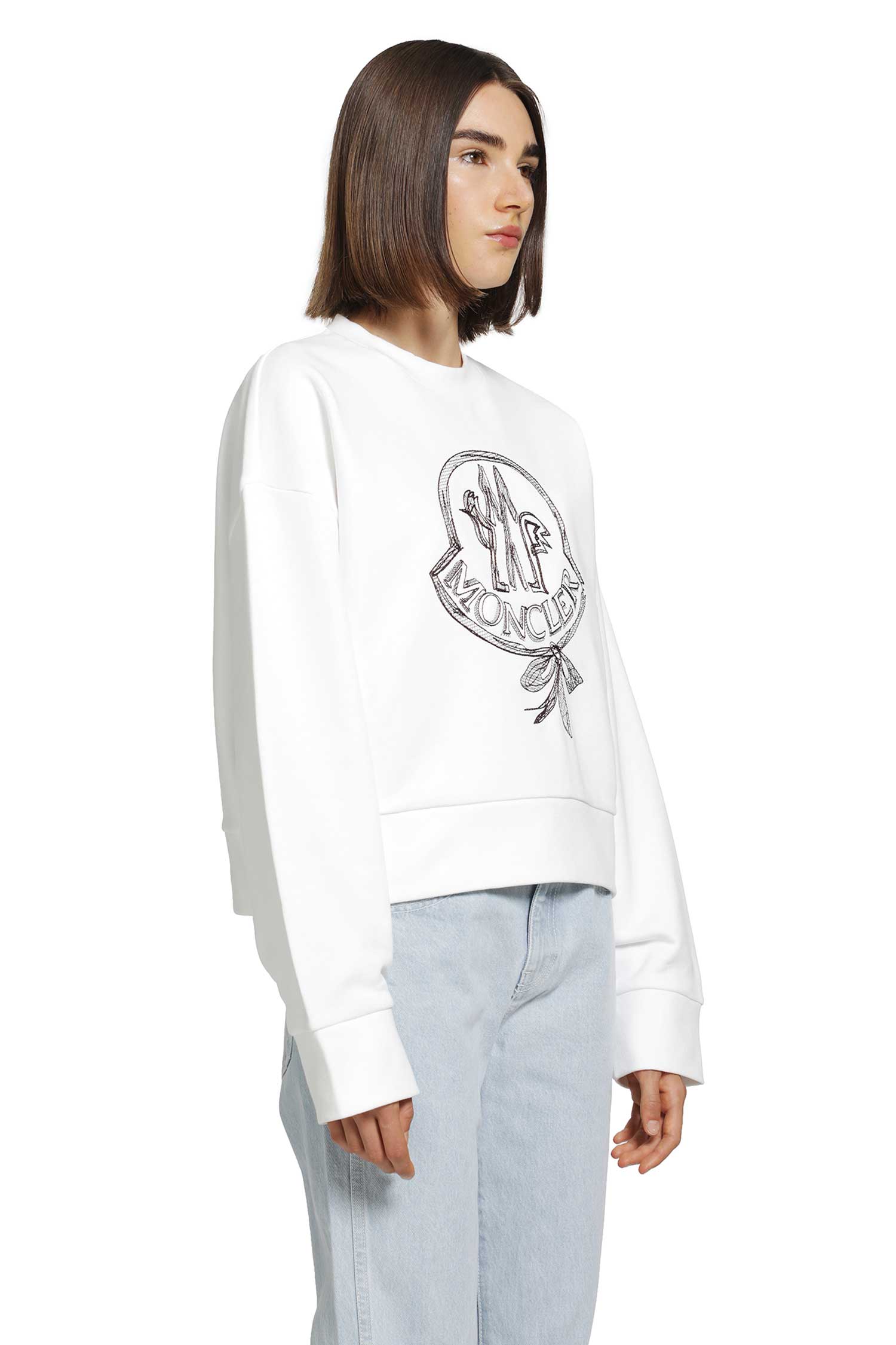 Moncler Ribbon Logo Sweatshirt, view 2