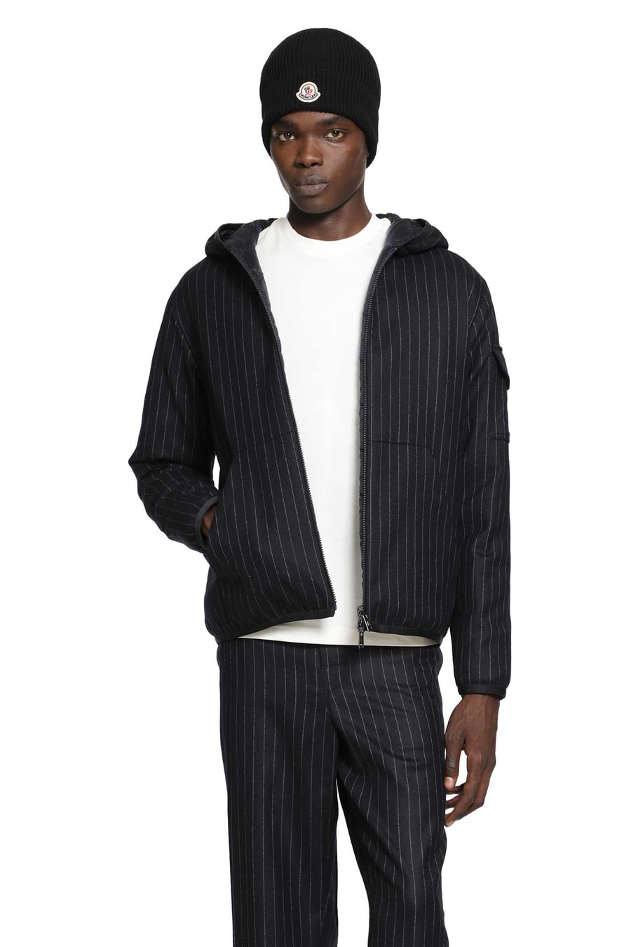 Moncler Ceze Reversible Hooded Short Jacket