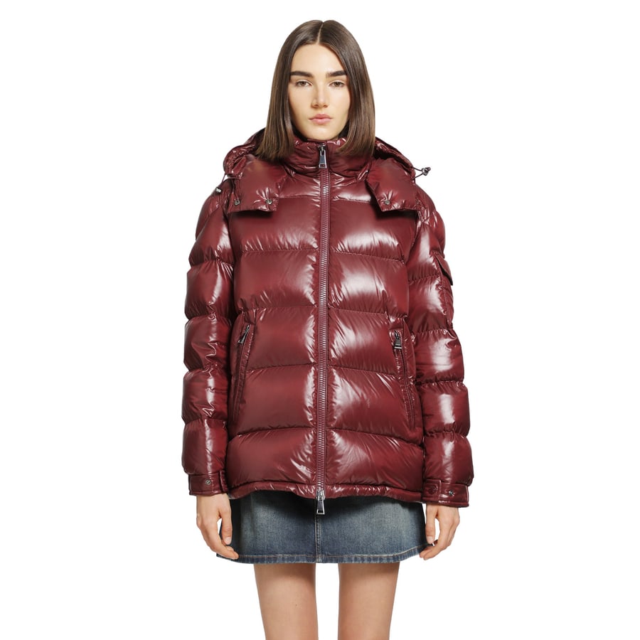 Moncler Maire Hooded Short Down Jacket, view 6