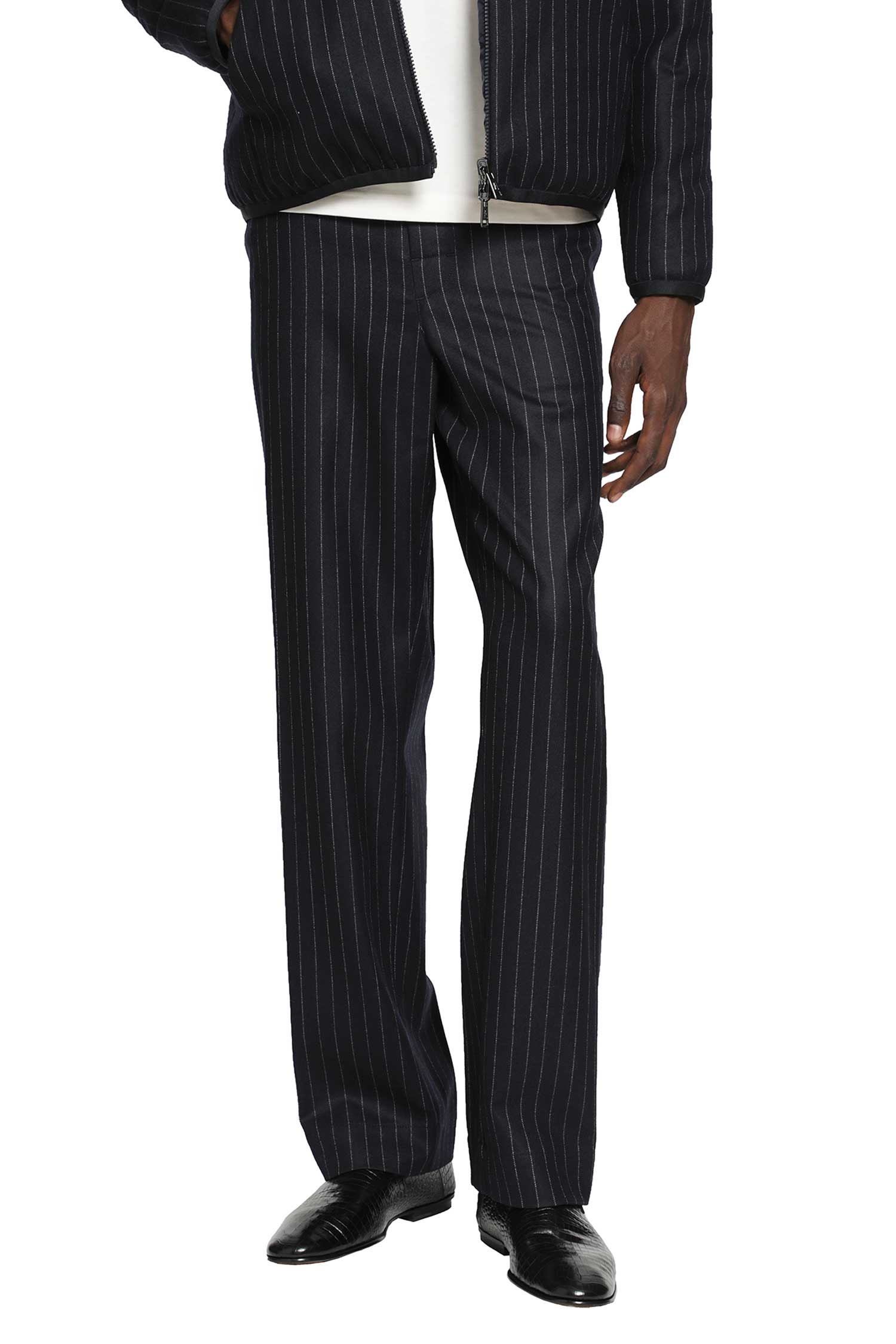 Moncler Tailored Pinstripe Trousers