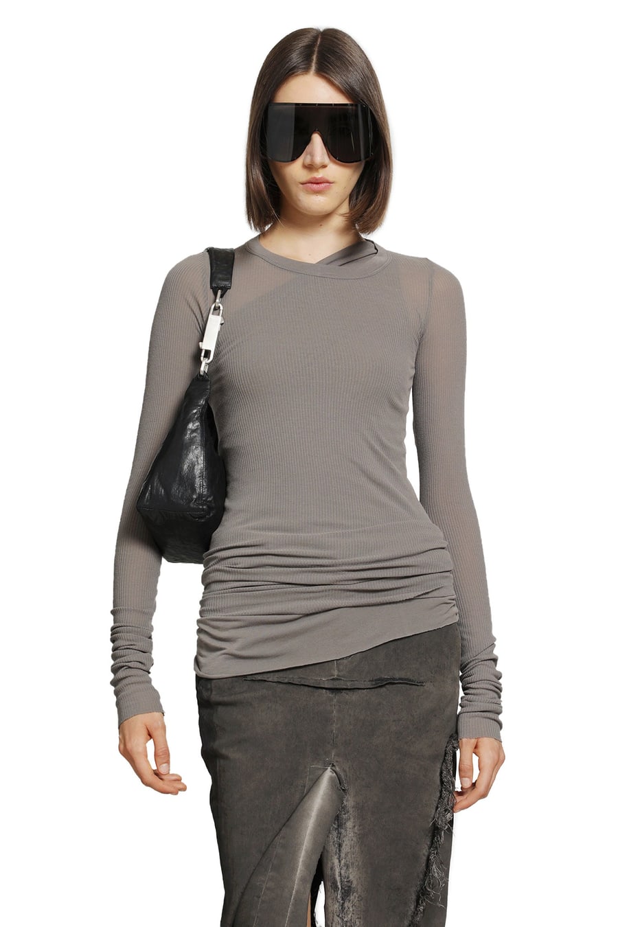 Rick Owens Tower Rib LS T