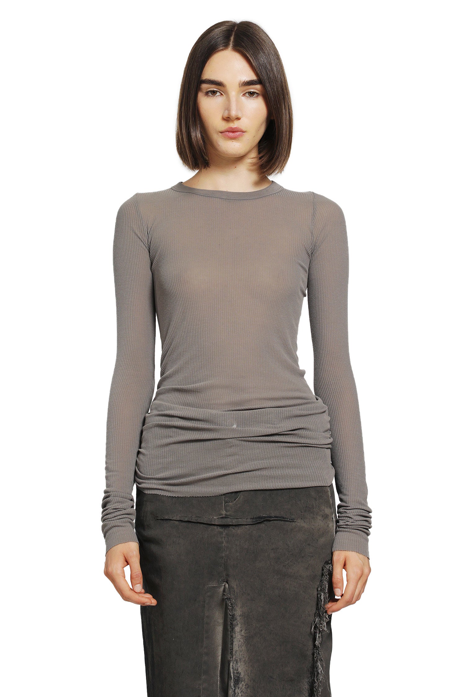 Rick Owens Tower Rib LS T, view 2