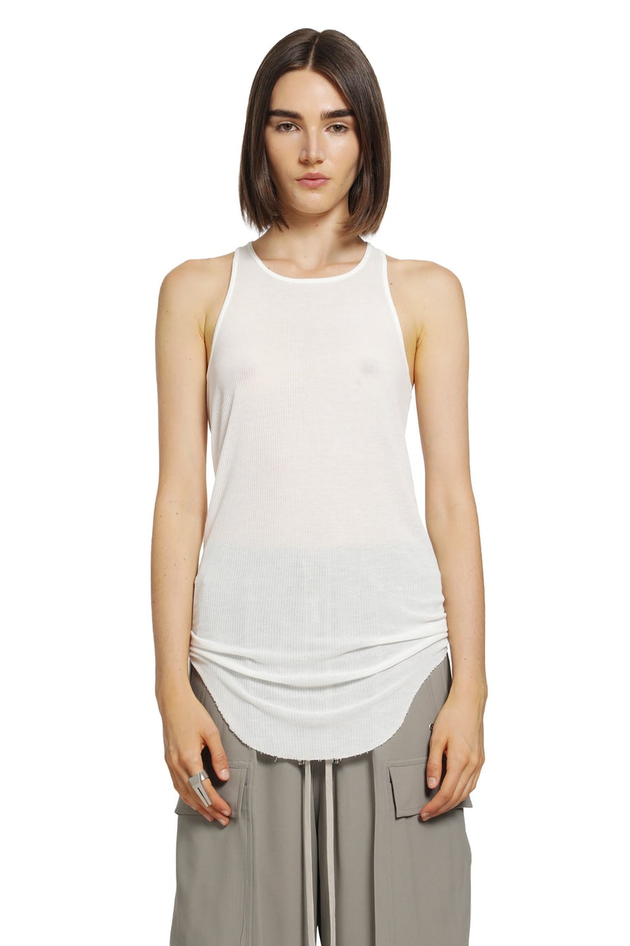 Rick Owens Tower Basic Rib Tank