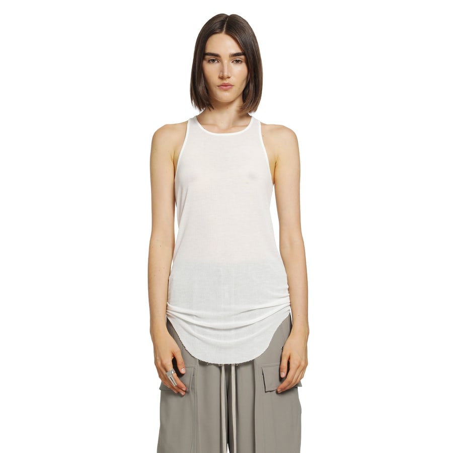 Rick Owens Tower Basic Rib Tank, view 5