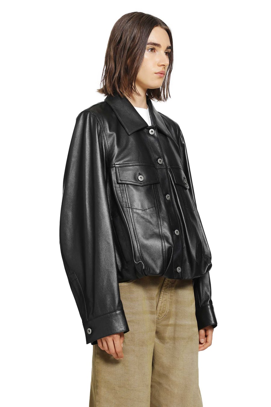 Loewe Jacket in Nappa Lambskin, view 3