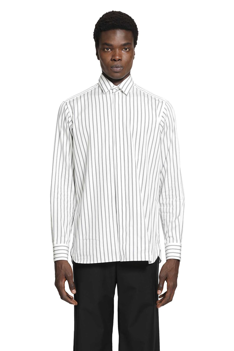 Tom Ford Poplin Stripe Classic Shirt, view 2