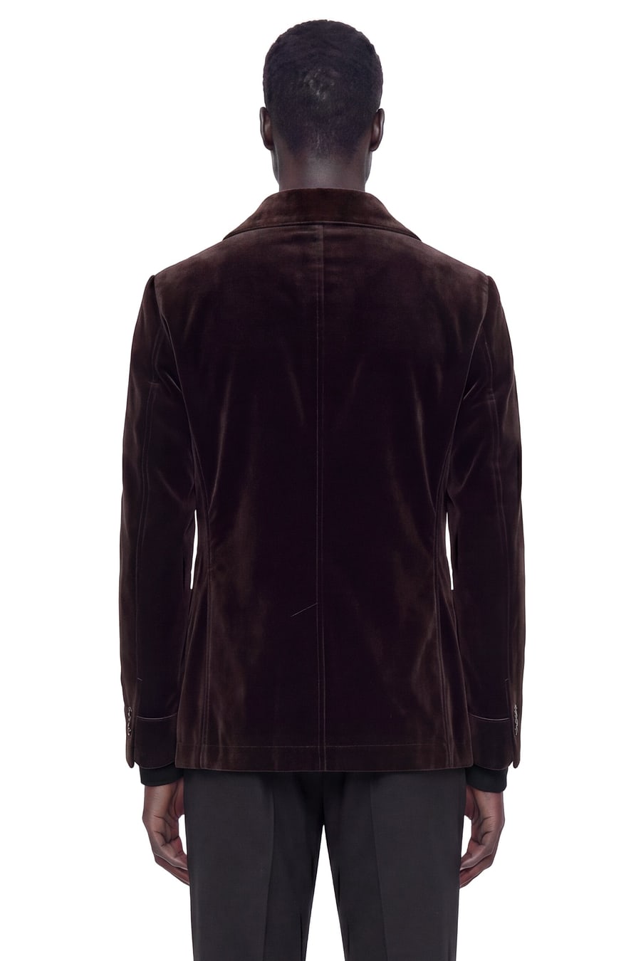 Tom Ford Washed Flocked Tricotine Jacket, view 3