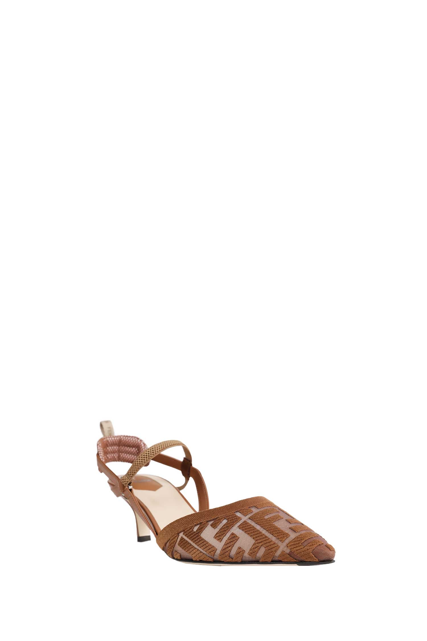 Fendi Colibri Lite Kitten Pumps, view 2