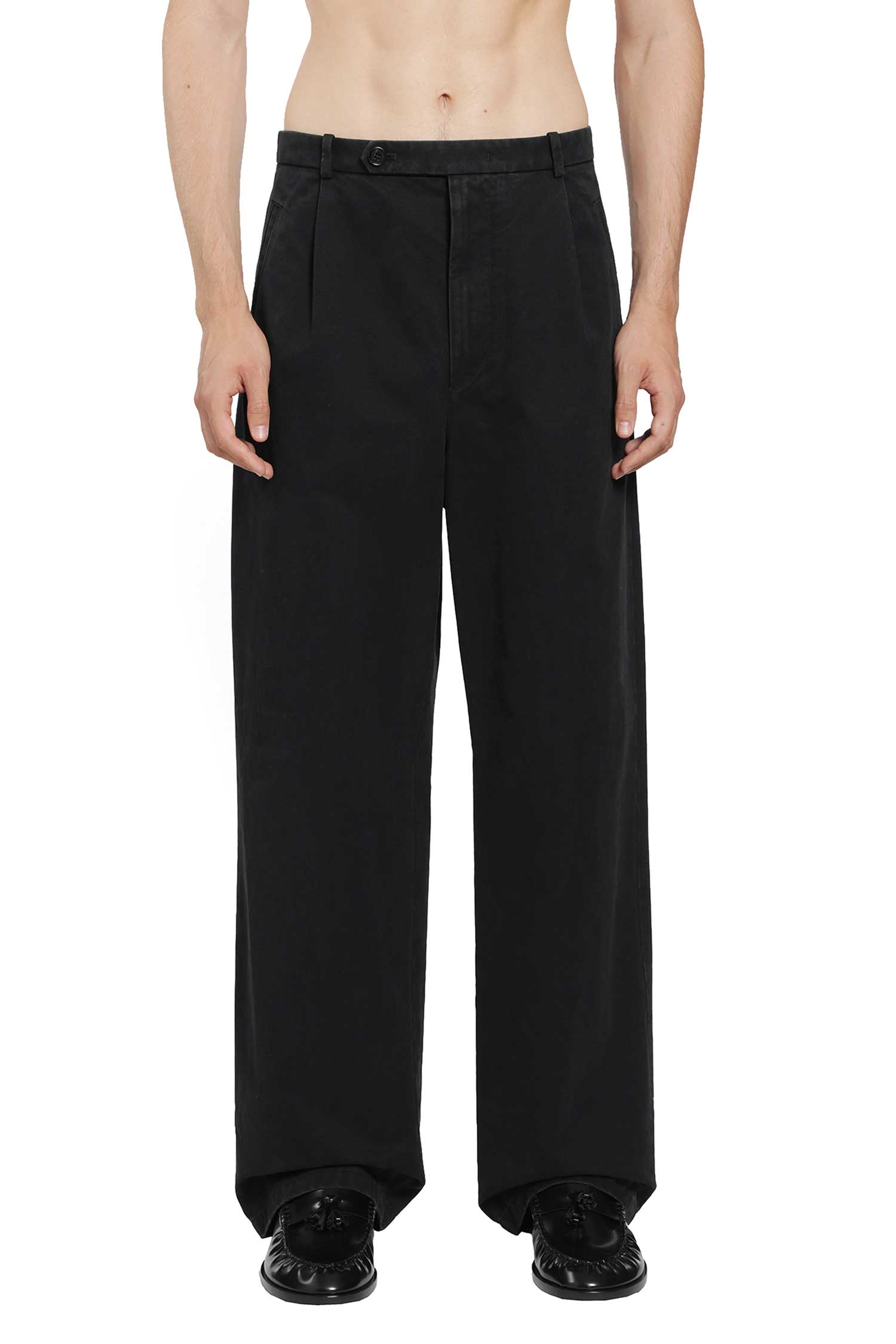 Jil Sander Cotton Drill Trousers, view 2