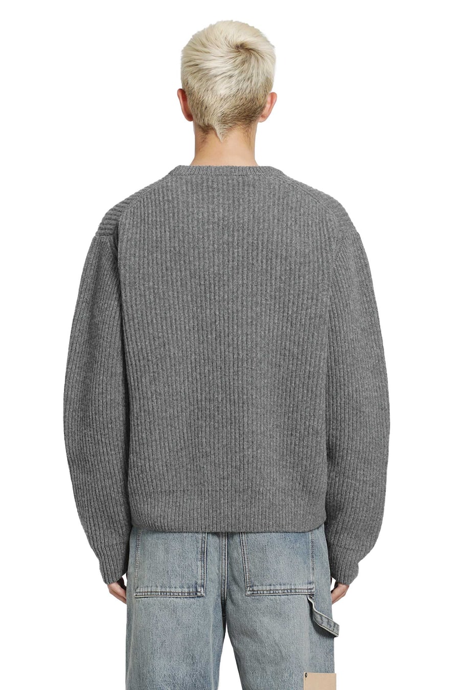 Jil Sander Wool Crewneck Sweater, view 4