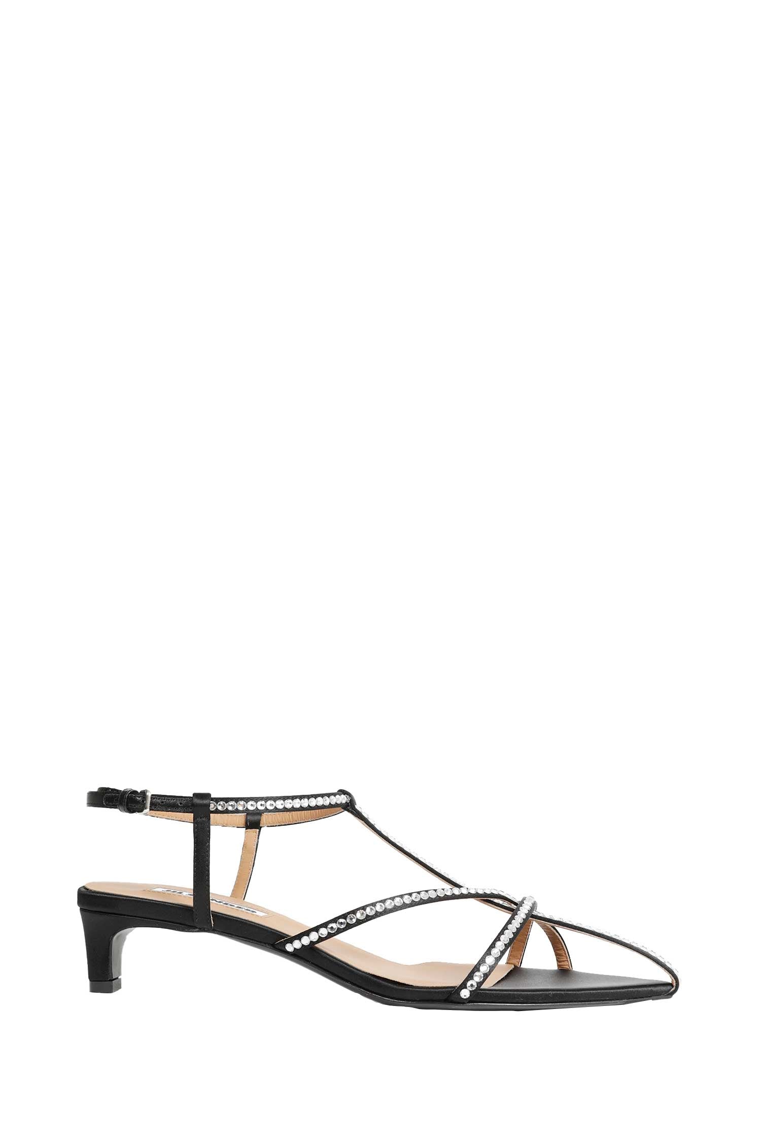 Jil Sander Cage Low-Heel Sandals