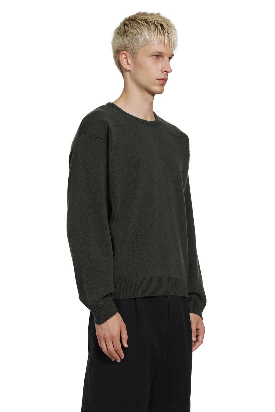Jil Sander Wool Blend Crewneck Sweater, view 3