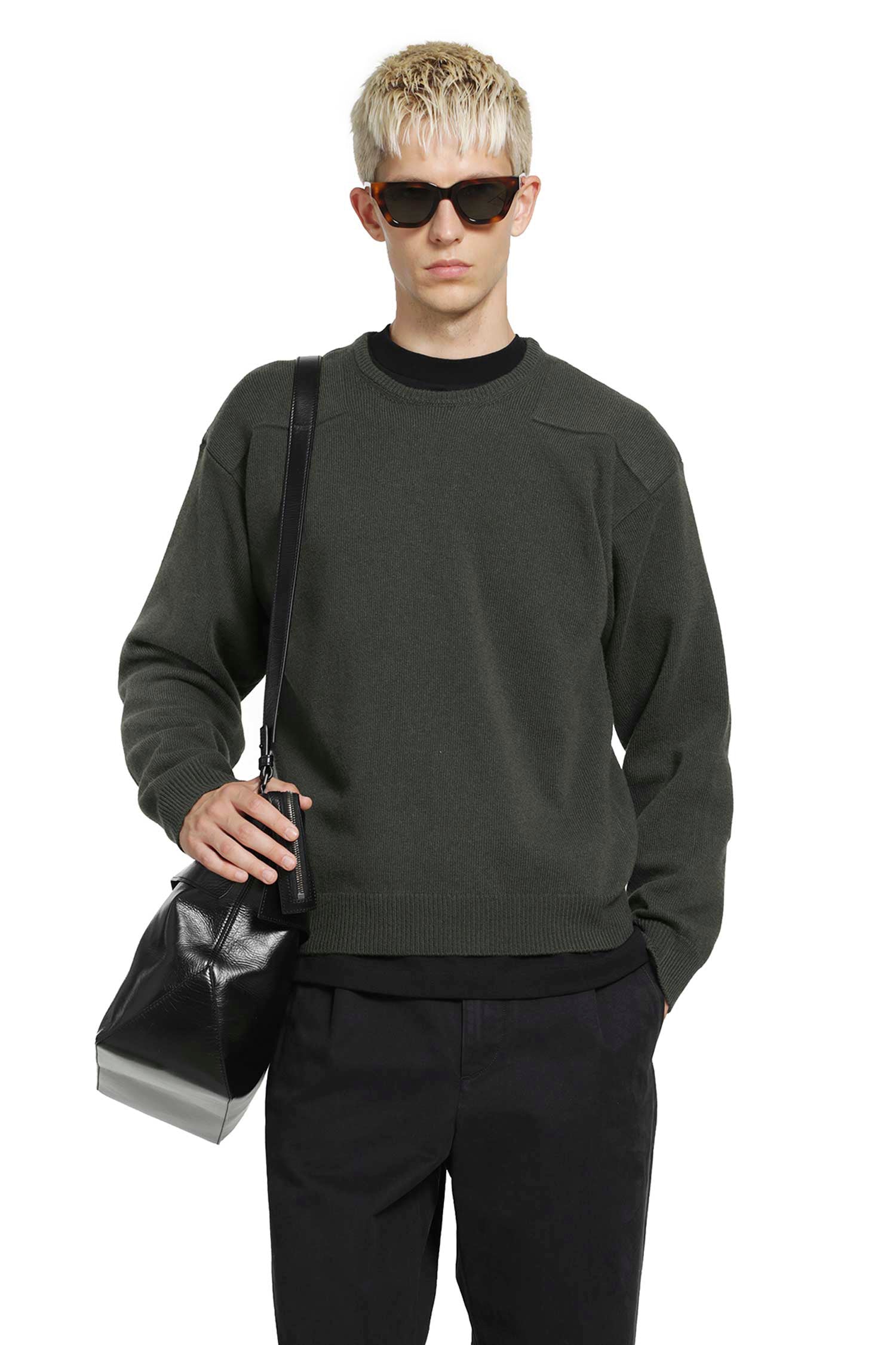 Jil Sander Wool Blend Crewneck Sweater