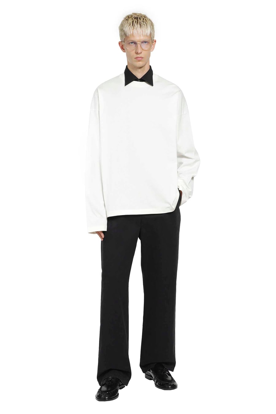 Jil Sander Cotton Drill Trousers, view 5