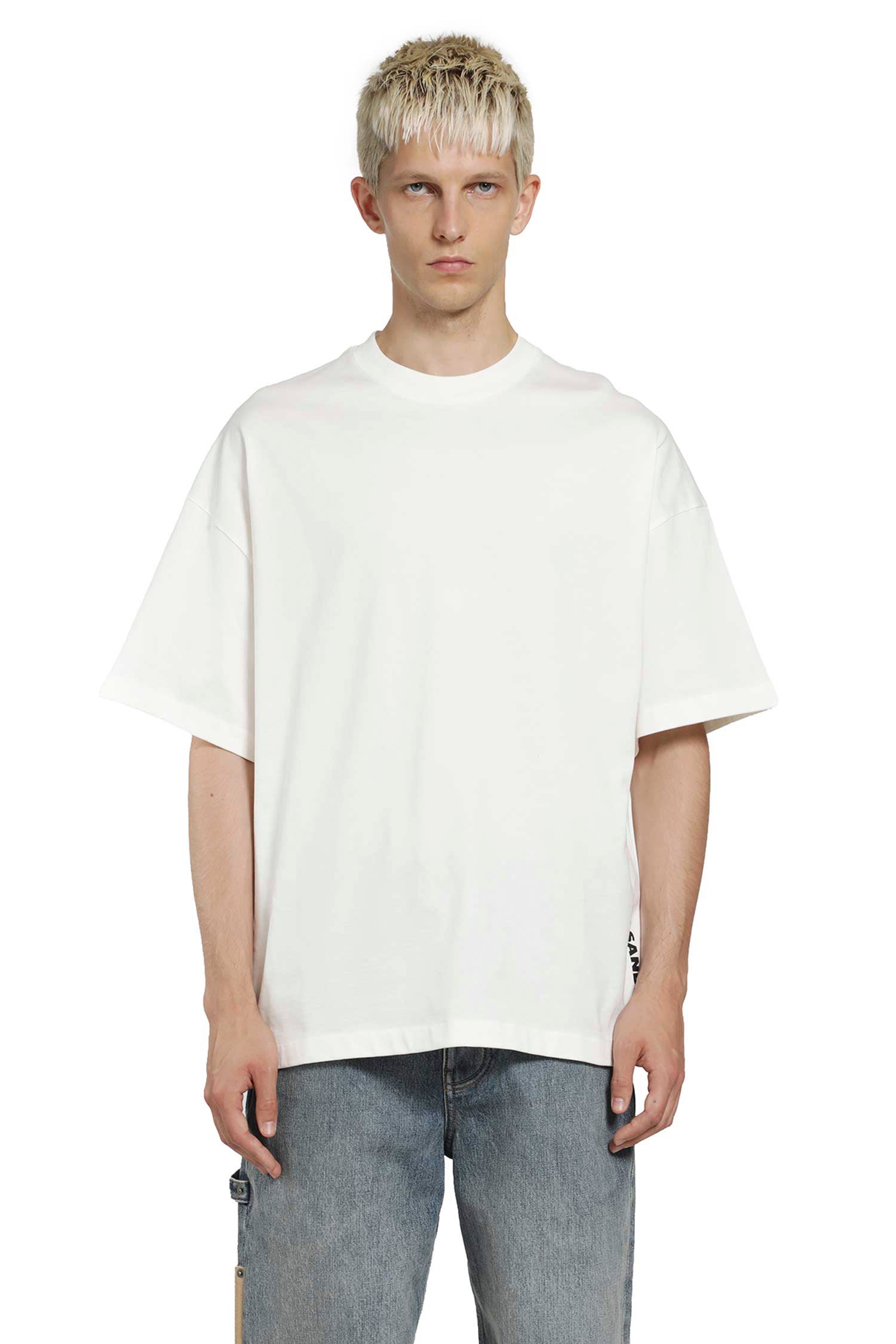 Jil Sander Cotton Crewneck T-Shirt, view 2