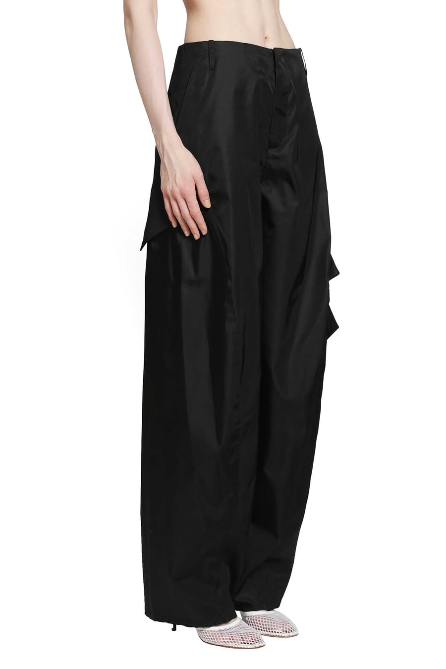 Alaïa Taffeta Cargo Pants, view 3