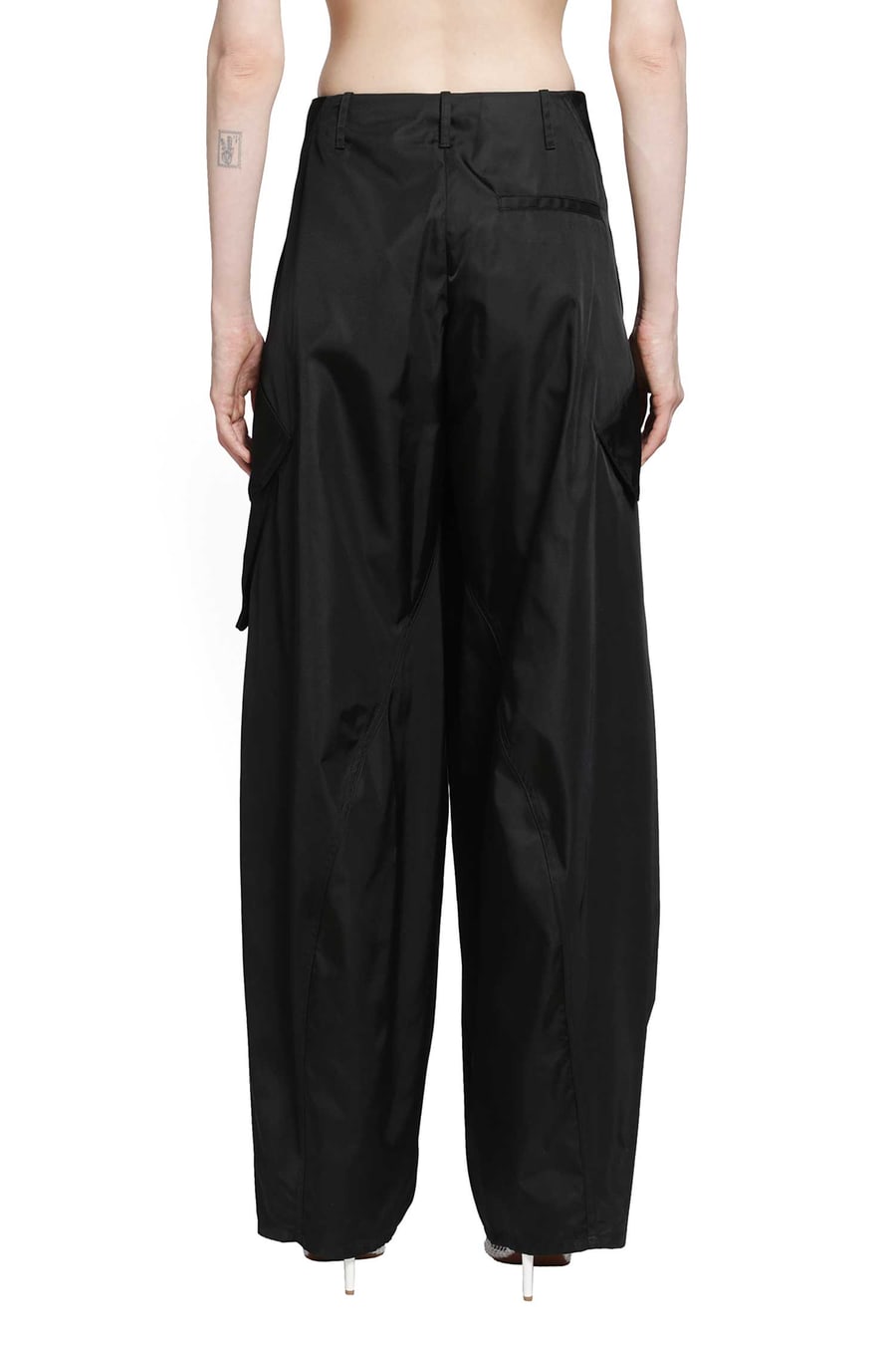 Alaïa Taffeta Cargo Pants, view 4