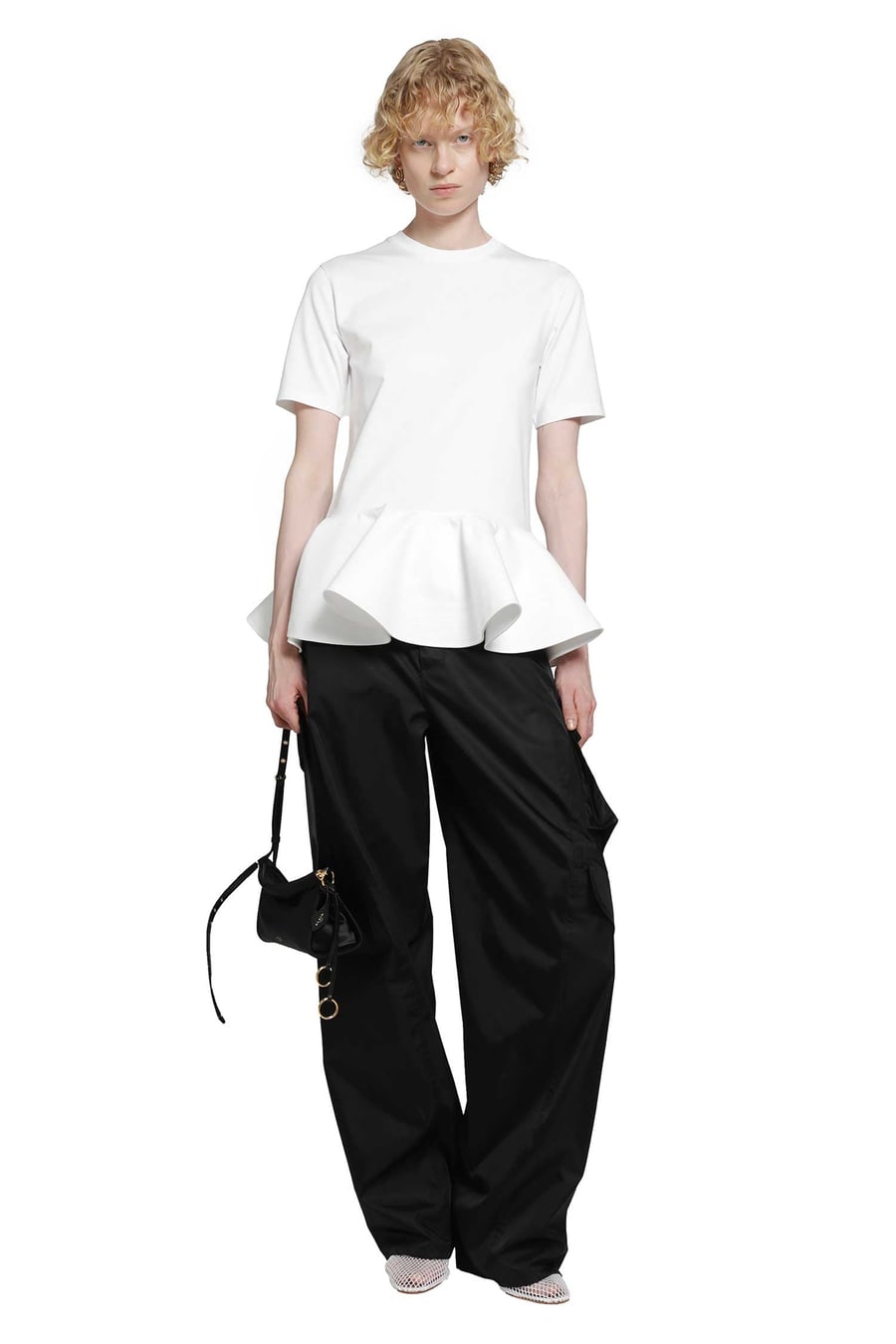 Alaïa Taffeta Cargo Pants, view 6