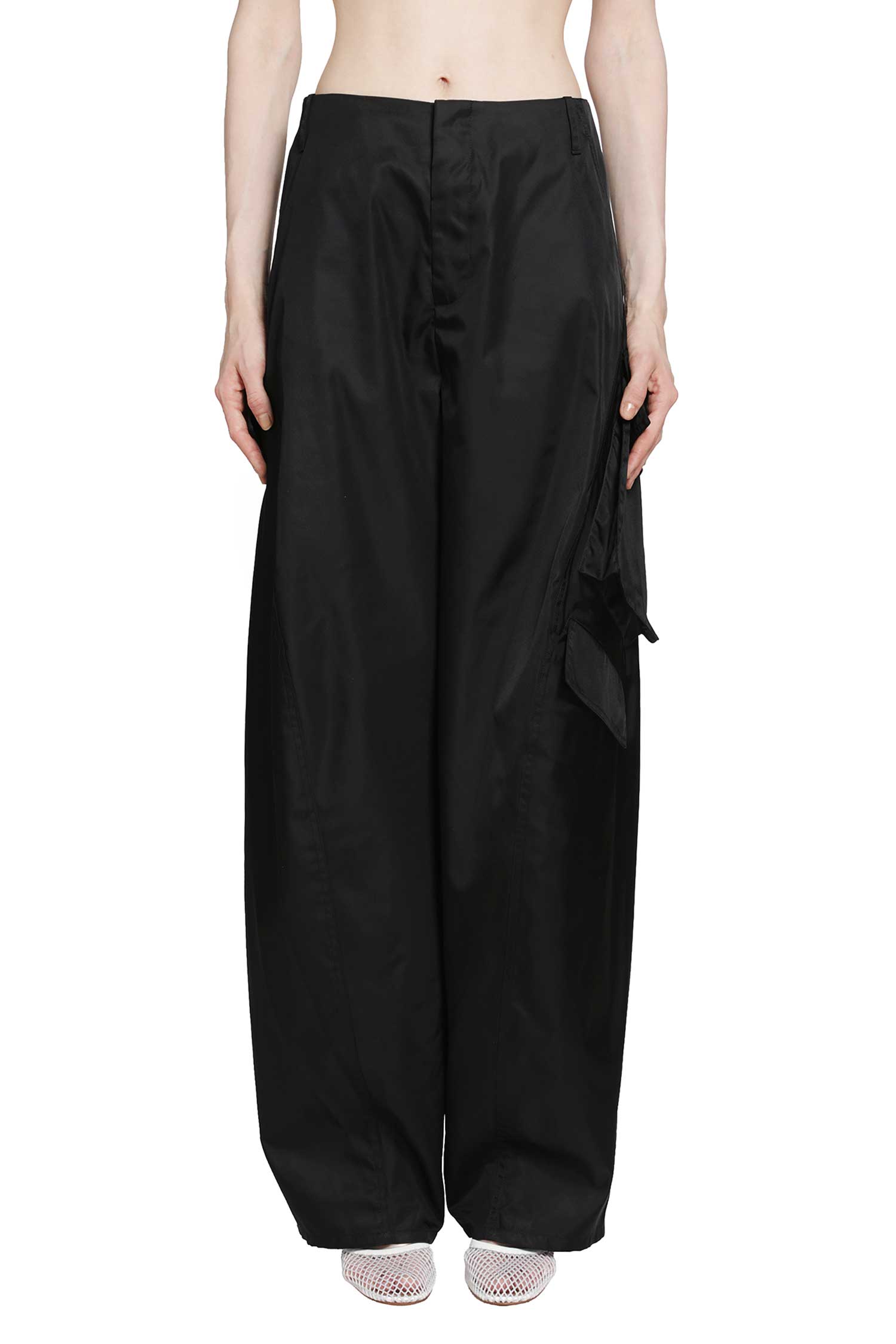 Alaïa Taffeta Cargo Pants, view 2