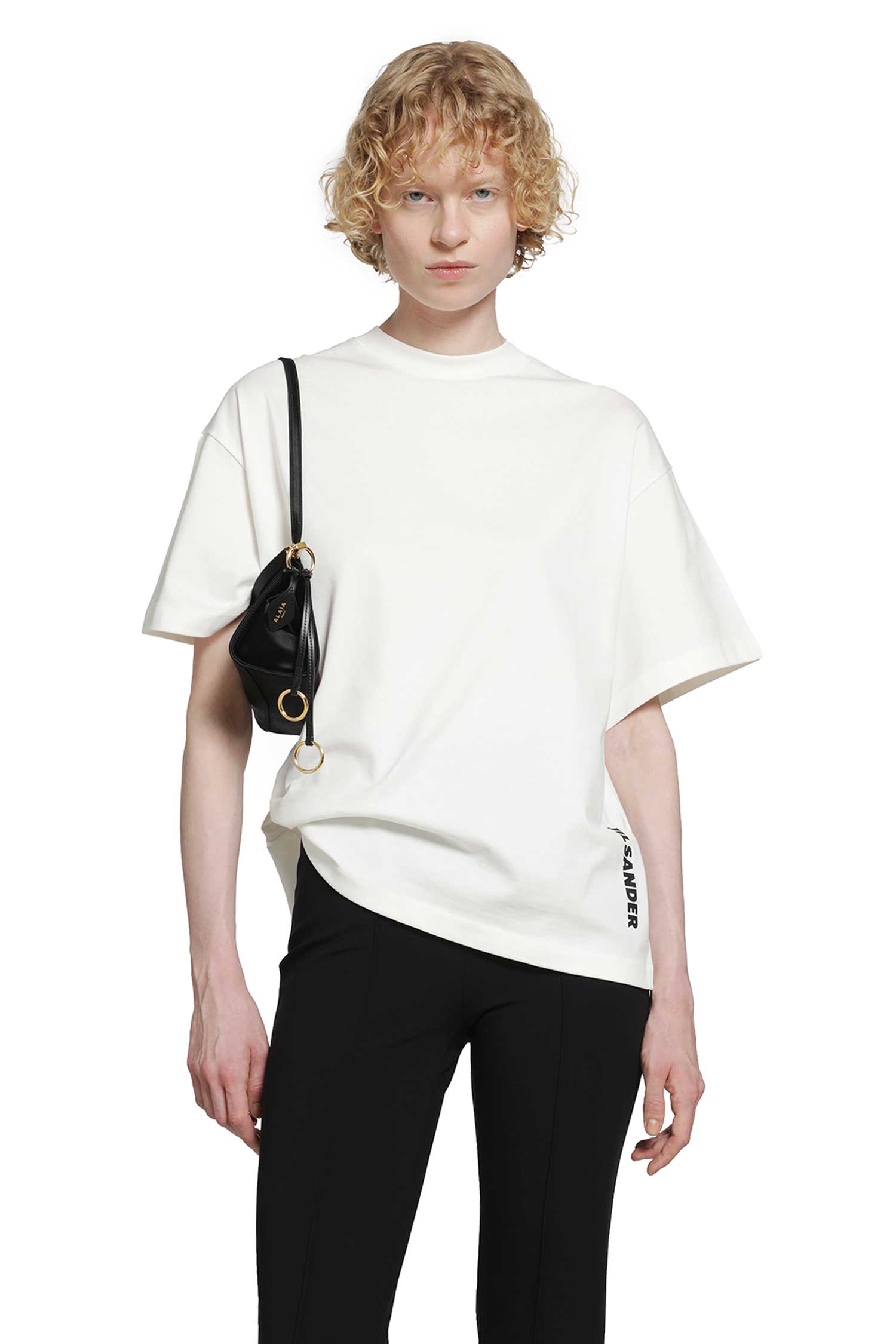 Jil Sander Verical Logo T-Shirt