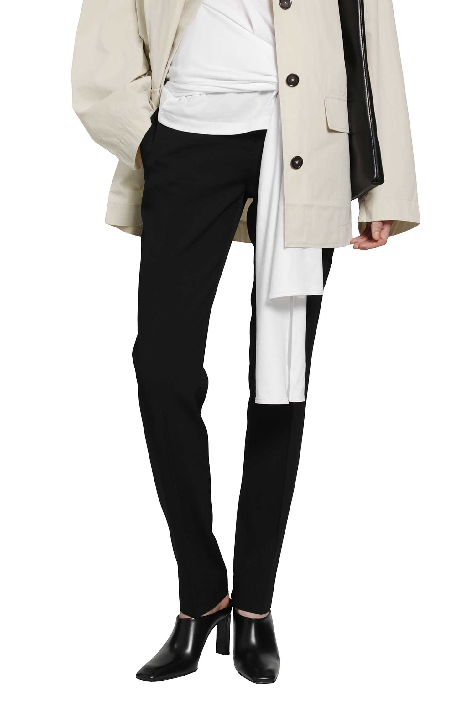 Toteme Low-Waist Slim Evening Trousers