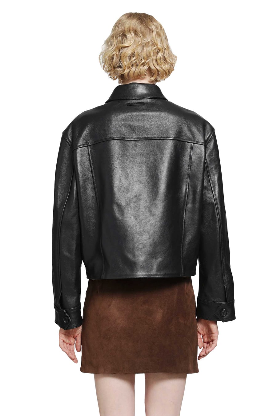 Marni Suede and Leather Jacket, view 4