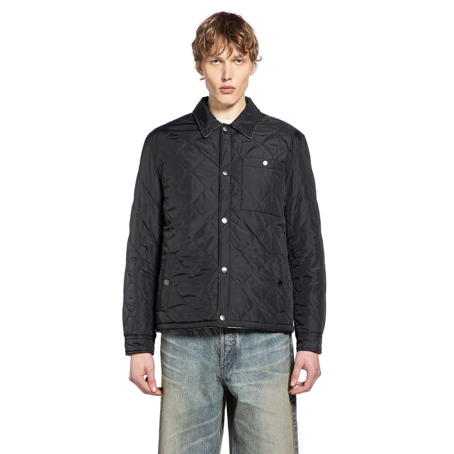 Burberry Quilted Nylon Overshirt, view 8