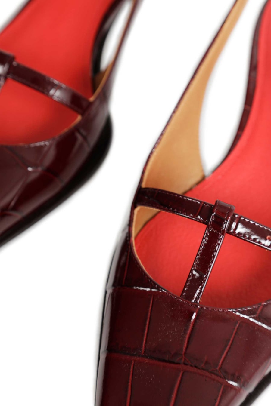 Marni Kitten Heel Slingback Pumps, view 7