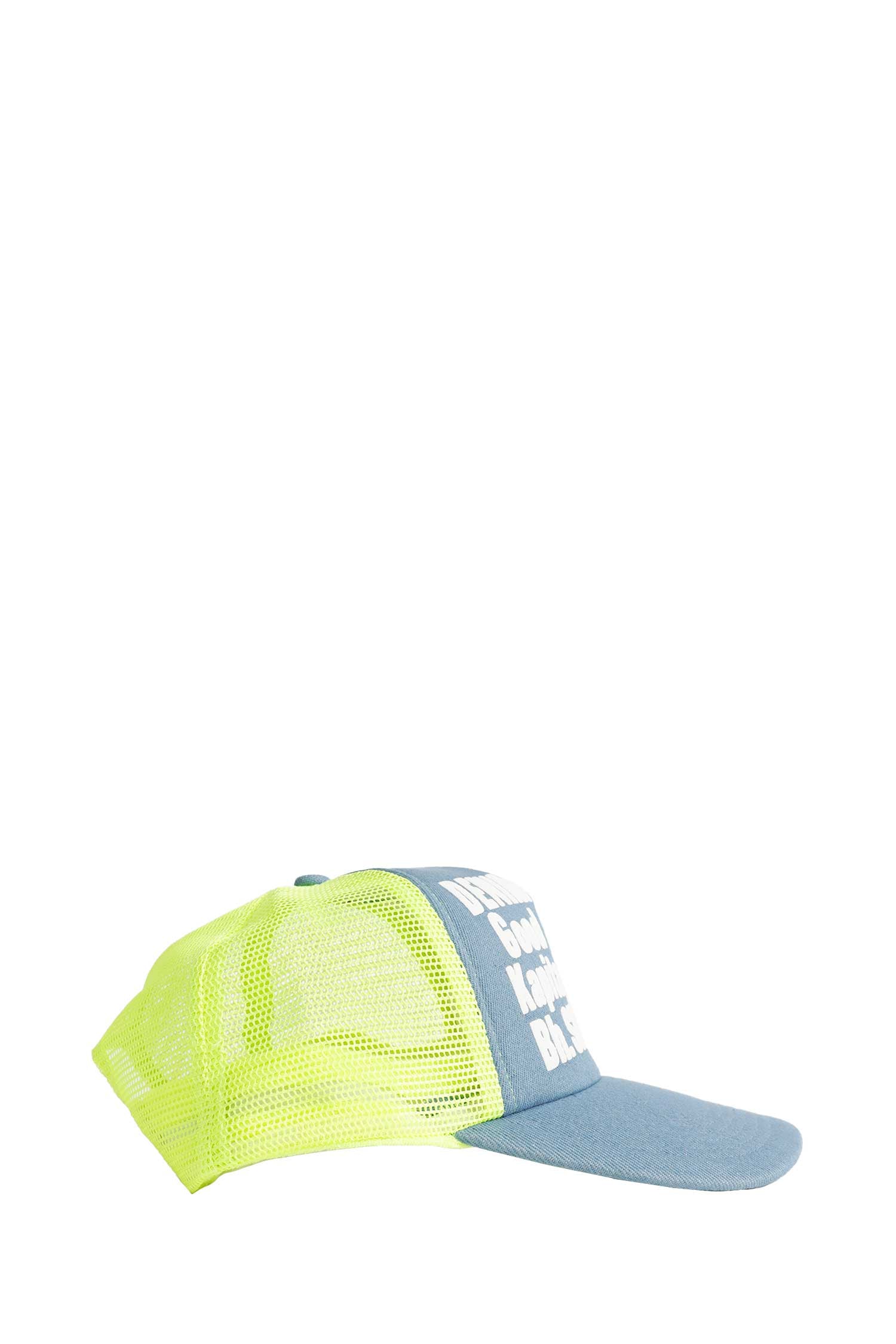 KAPITAL Denim Repair Service Trucket Hat, view 2