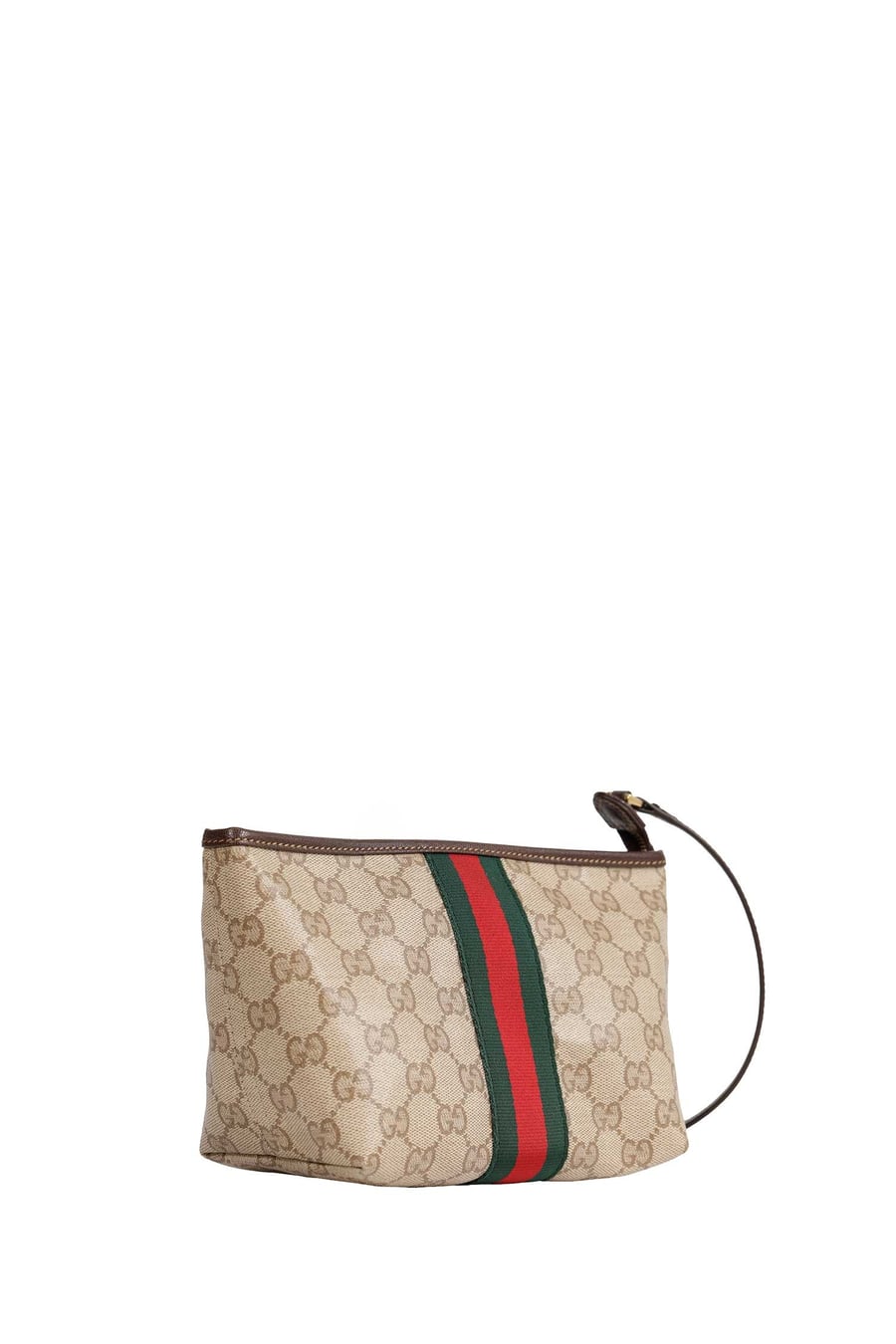 Gucci Small Pouch with Strap and Web, view 2