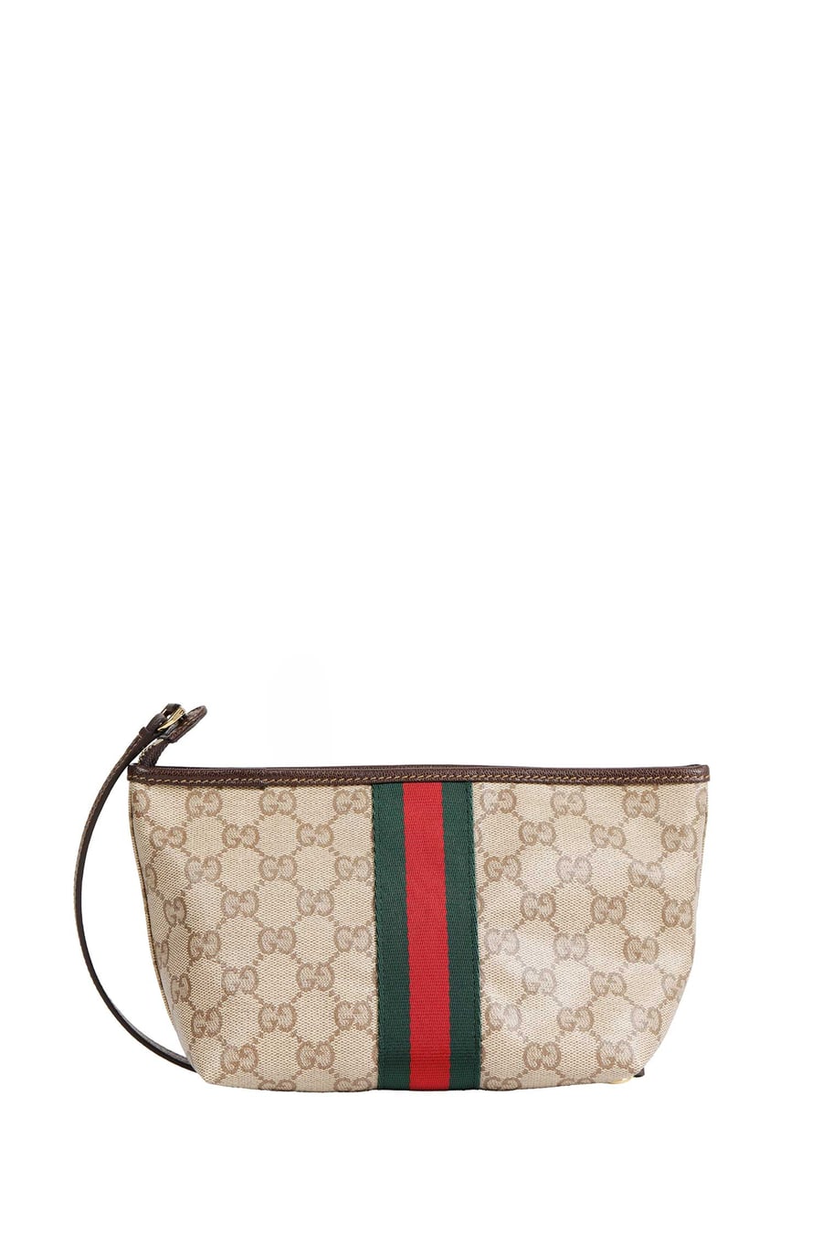 Gucci Small Pouch with Strap and Web, view 3
