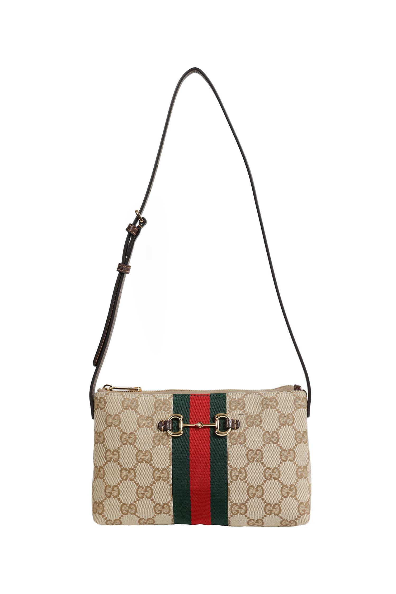 Gucci GG Canvas and Web Mini Bag