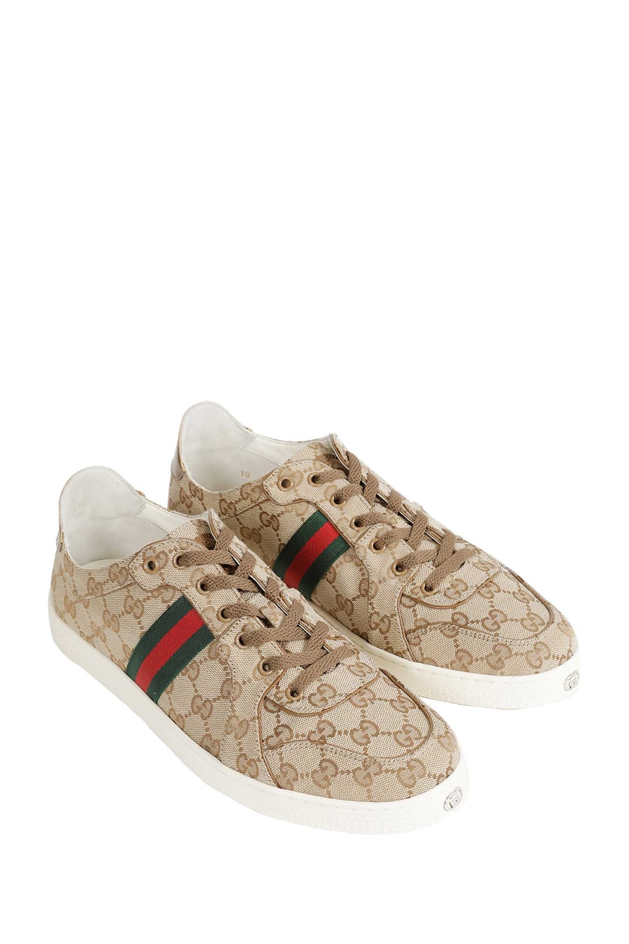 Gucci Stretch Low-Top Sneakers, view 6