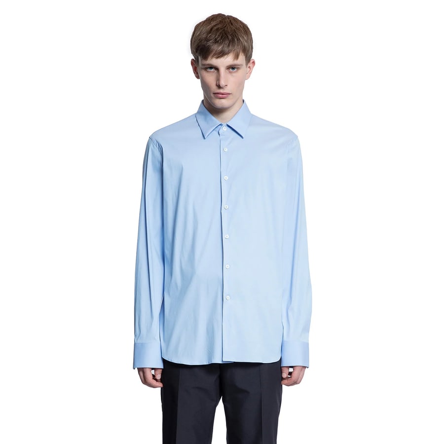 Prada Stretch Cotton Shirt, view 5