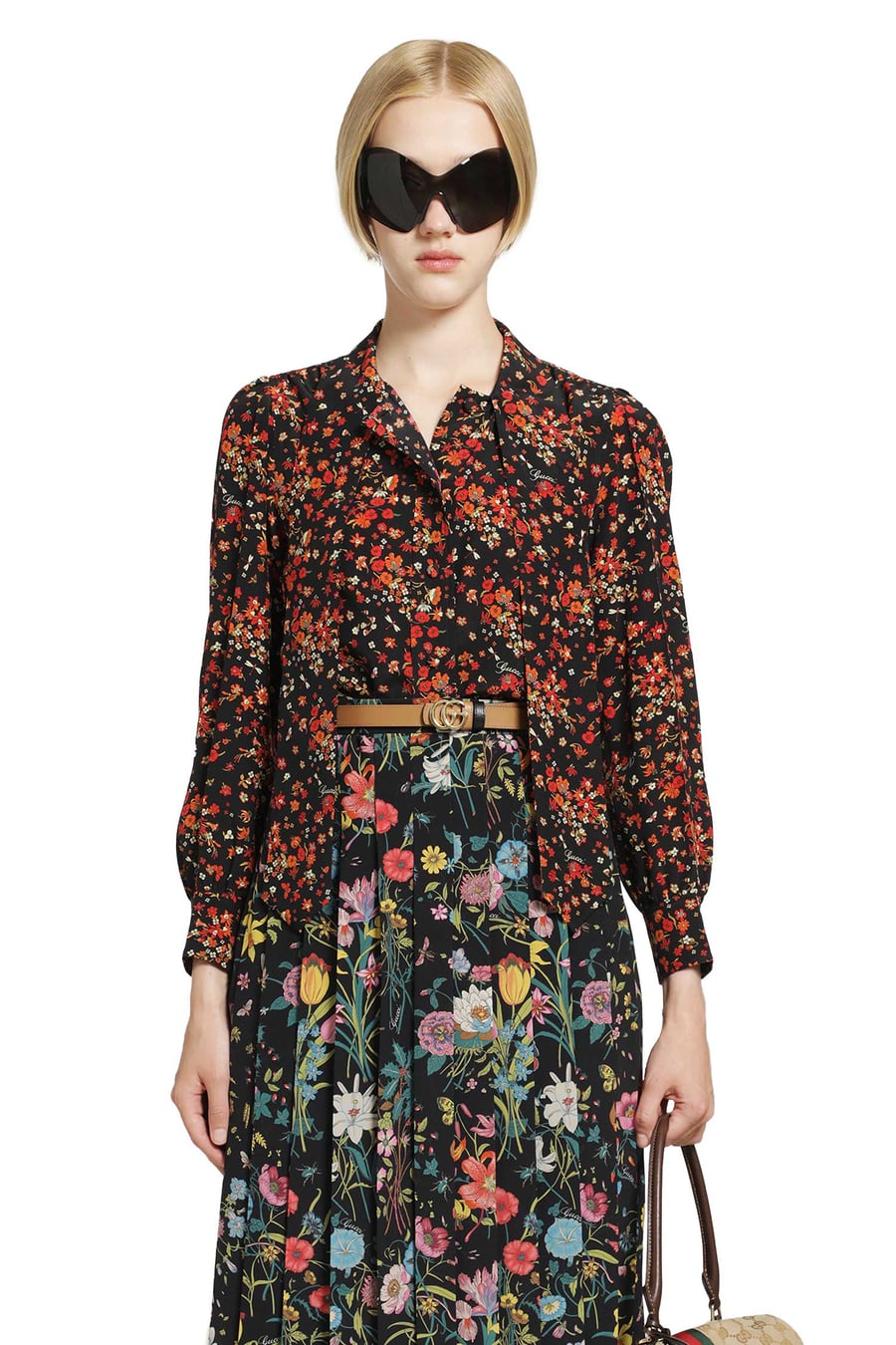 Gucci Printed Silk Shirt