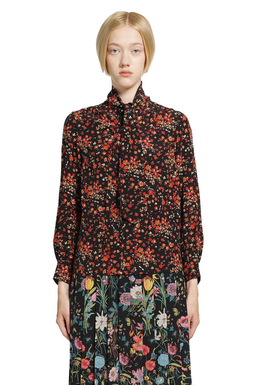 Gucci Printed Silk Shirt, view 2