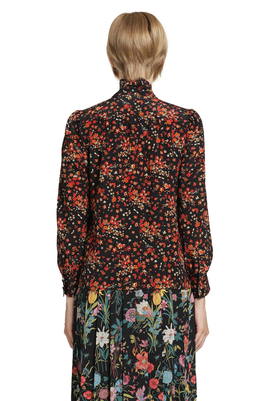 Gucci Printed Silk Shirt, view 4