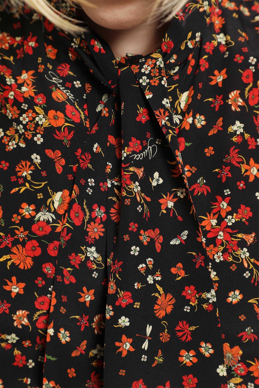 Gucci Printed Silk Shirt, view 5