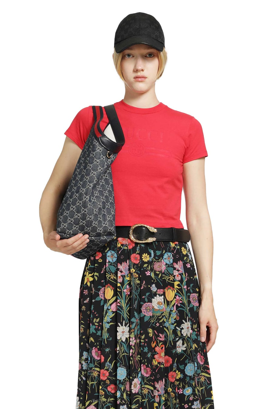 Gucci Interlocking G Cropped T-Shirt