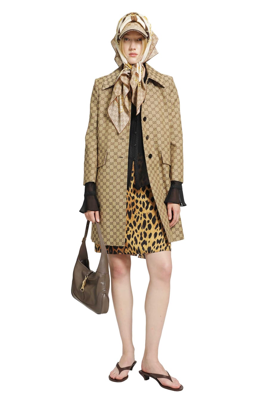 Gucci Silk Georgette Shirt, view 6