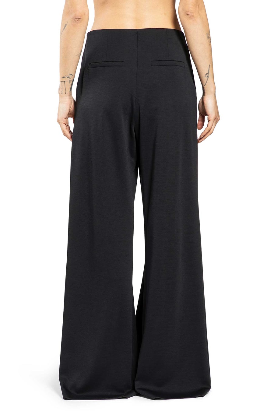 Max Mara Wool Jersey Trousers, view 4
