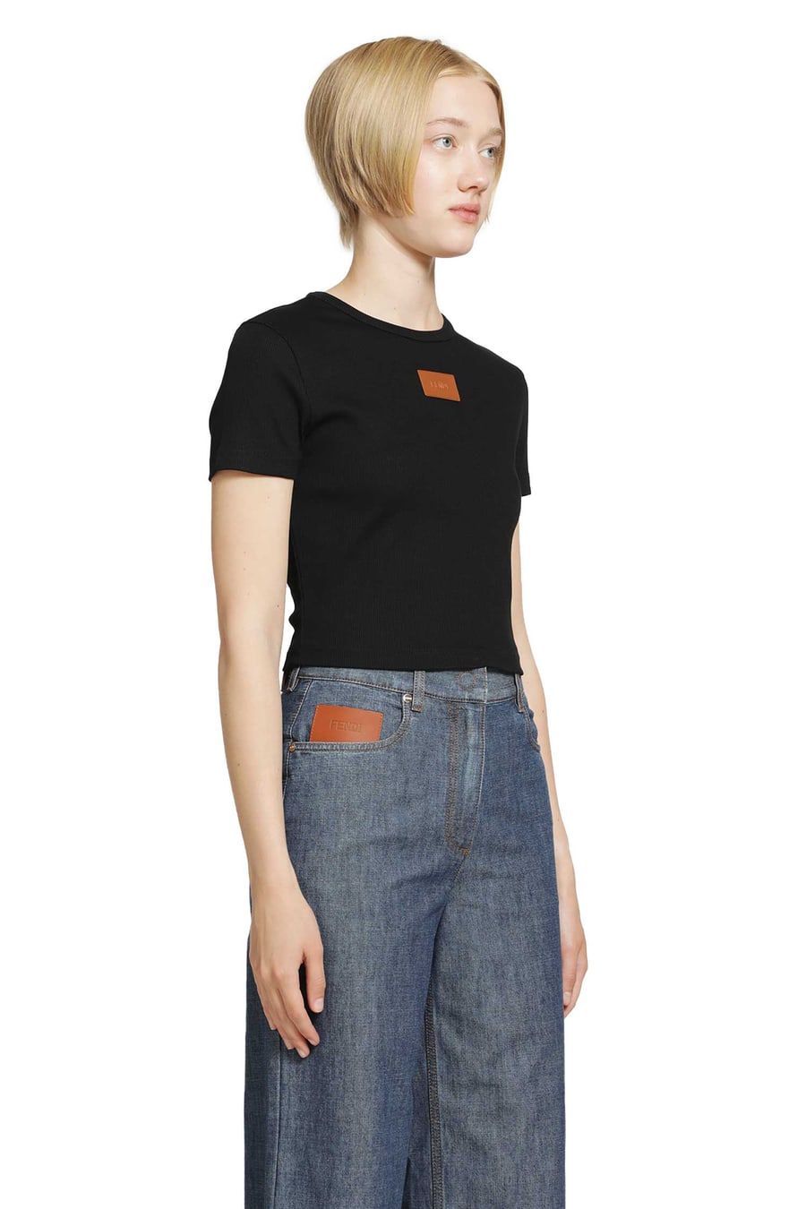 Fendi Jersey T-shirt, view 3