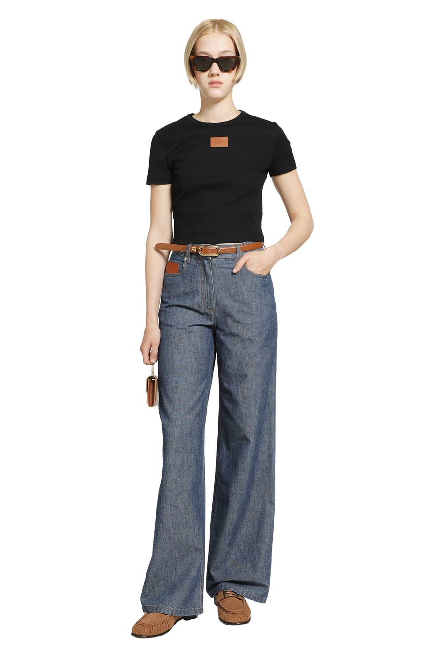 Fendi Jersey T-shirt, view 6